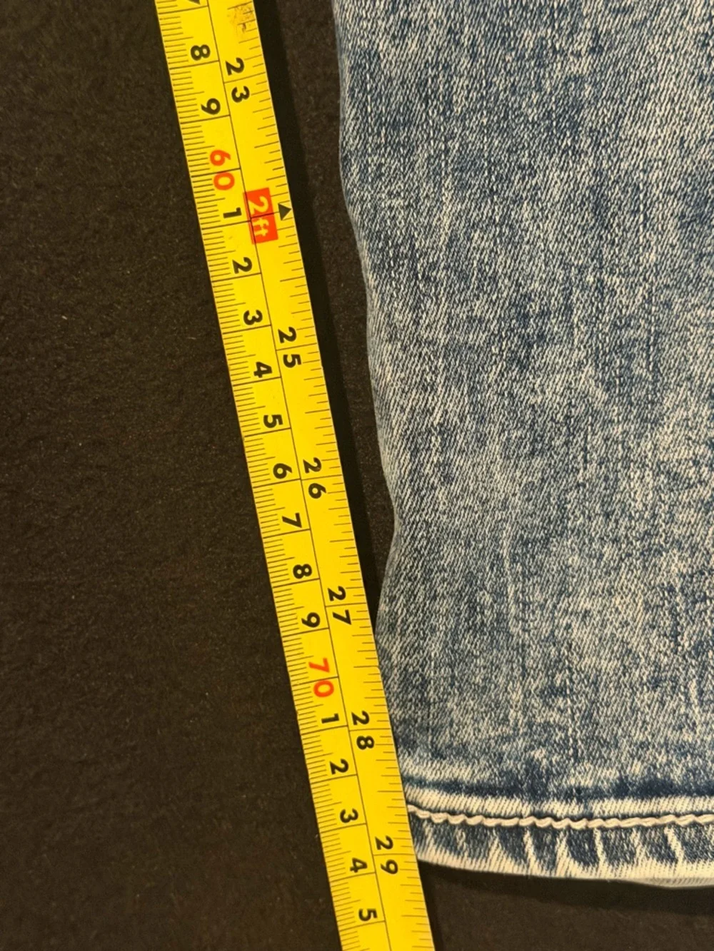 BKE Buckle Jake Straight Mens Dark Jeans 29x29 Distressed Cowboy Rodeo‎ Western